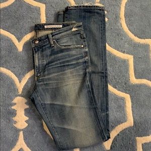 Adriano Goldschmied light wash blue jean 30R